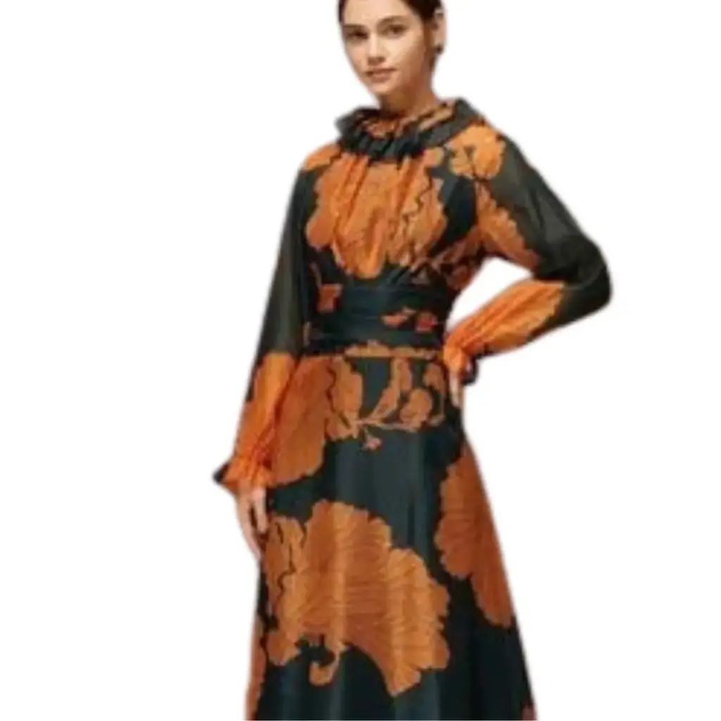 [113124] Vestido STYLEWE C Negro-Naranja T XL