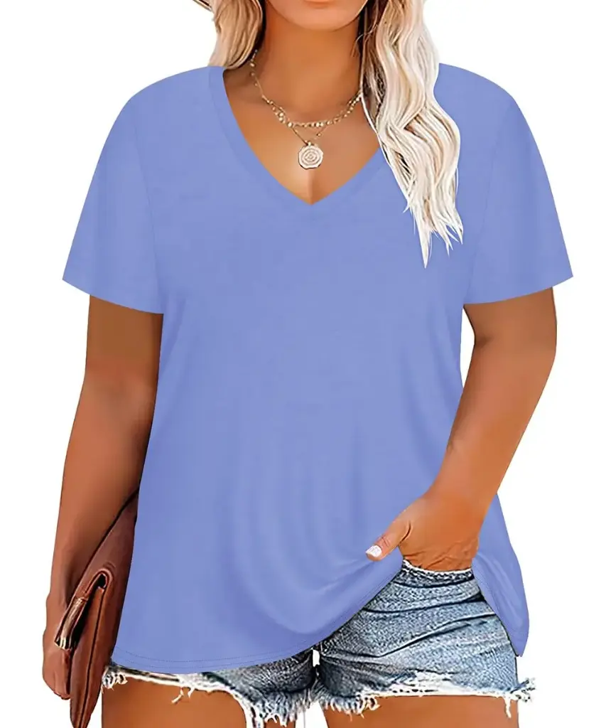 Playera Amazon C Lila  T M