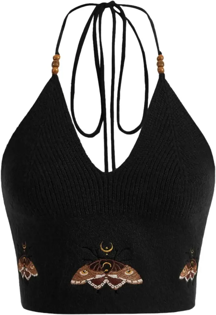 Crop Top C Negro T XL