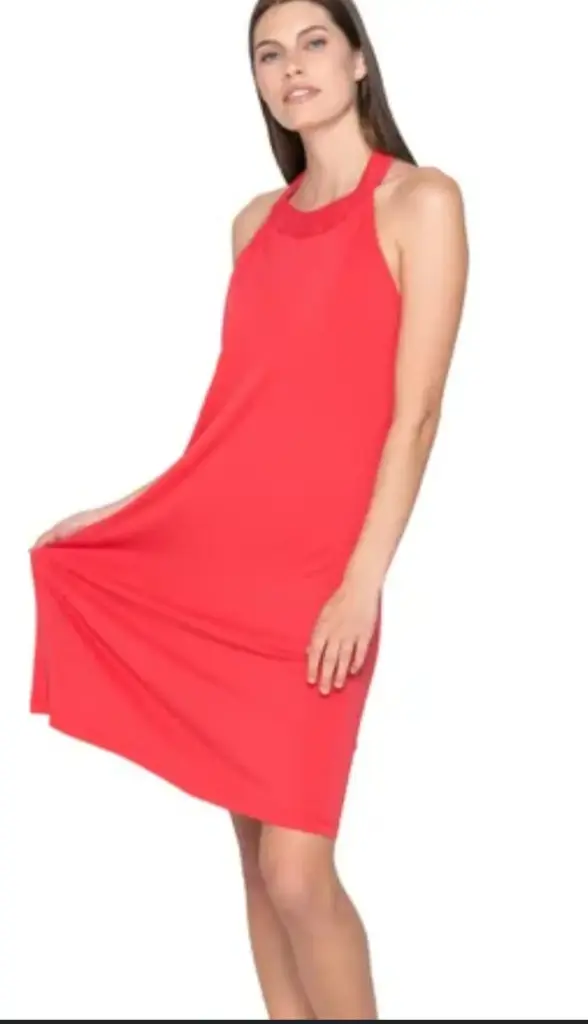 Vestido tejido C Marrón T XL