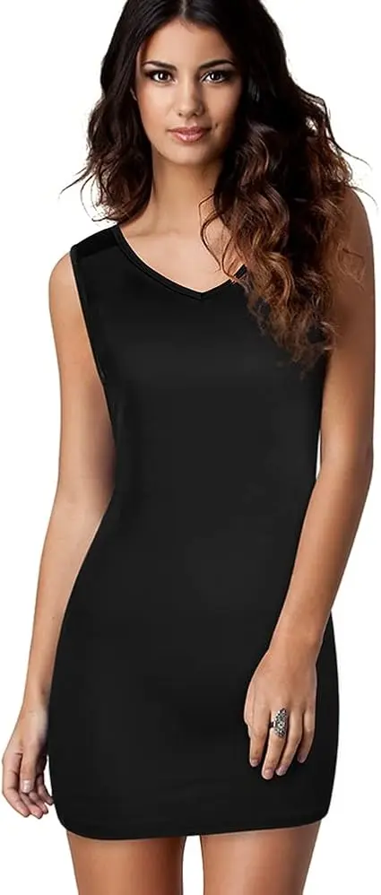 Vestido Johnny C Negro T S