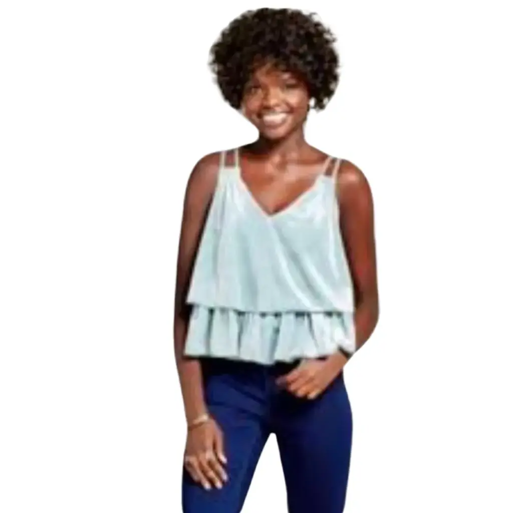 Crop top Hhilaration C Verde T M