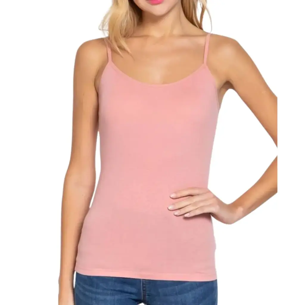Blusa de tirantes C Rosa  T L