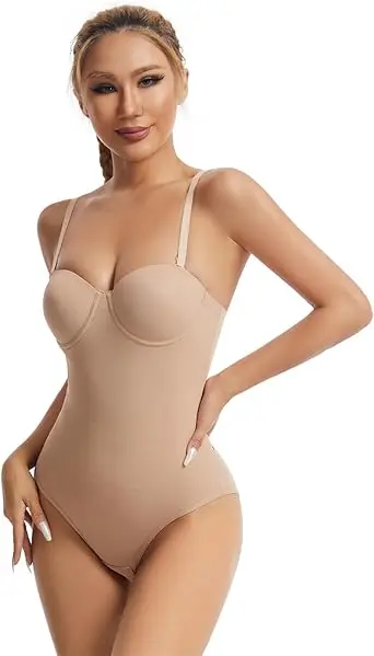 [114155] Faja completa short C Beige T M