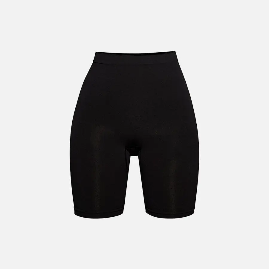 [114165] Faja cintura alta short C Negro T 2XL