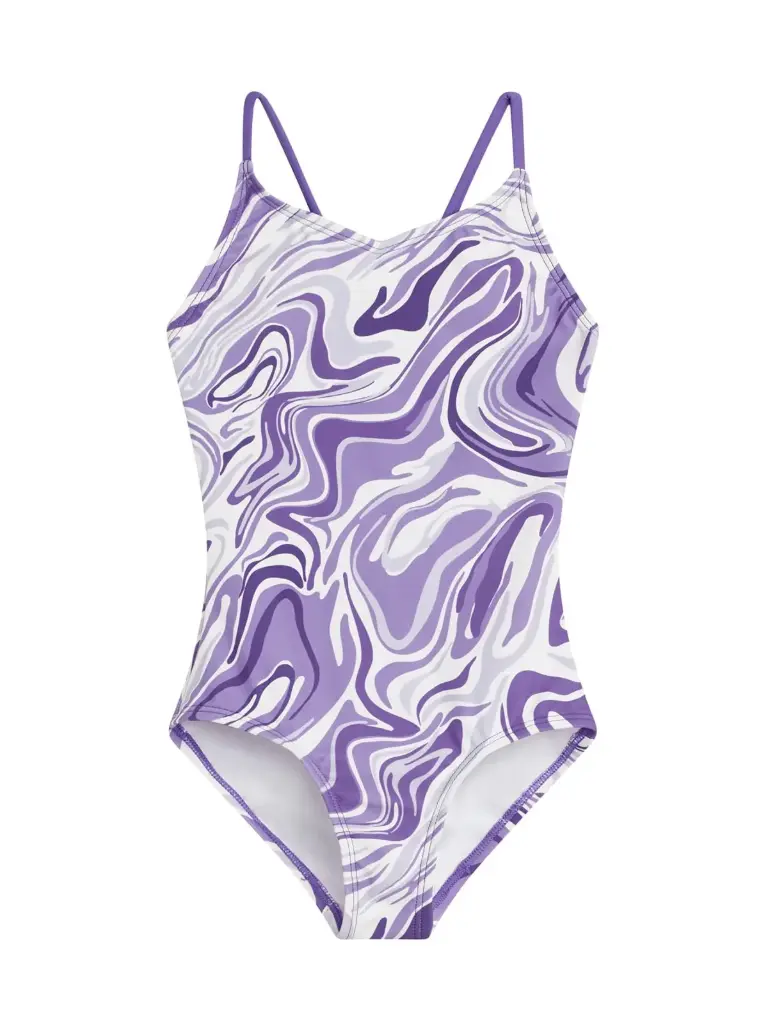 Traje de baño 1 pieza  Kanu C Morado T 14