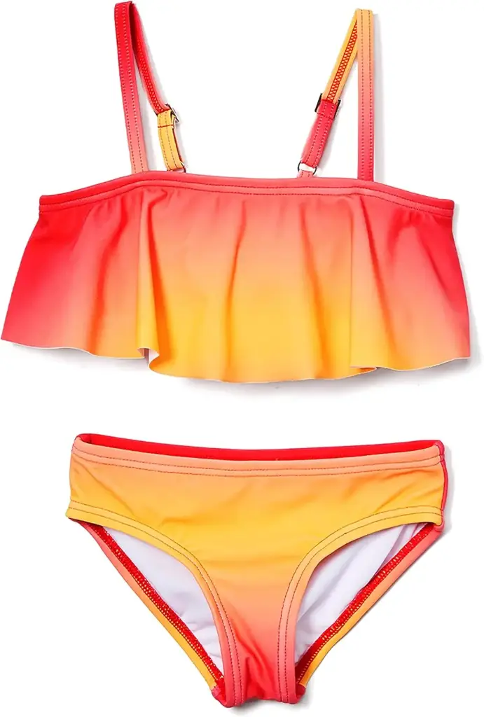 [107390] Traje de baño 2 piezas Kanu C Naranja T 14