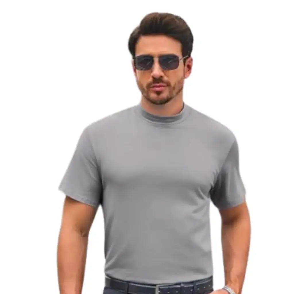 [002199] Playera Reebok C Gris T M