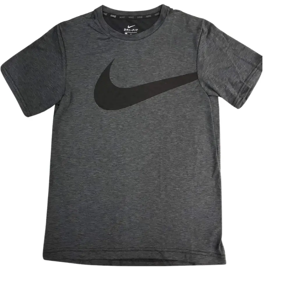 Playera NIKE  C Gris rata T L