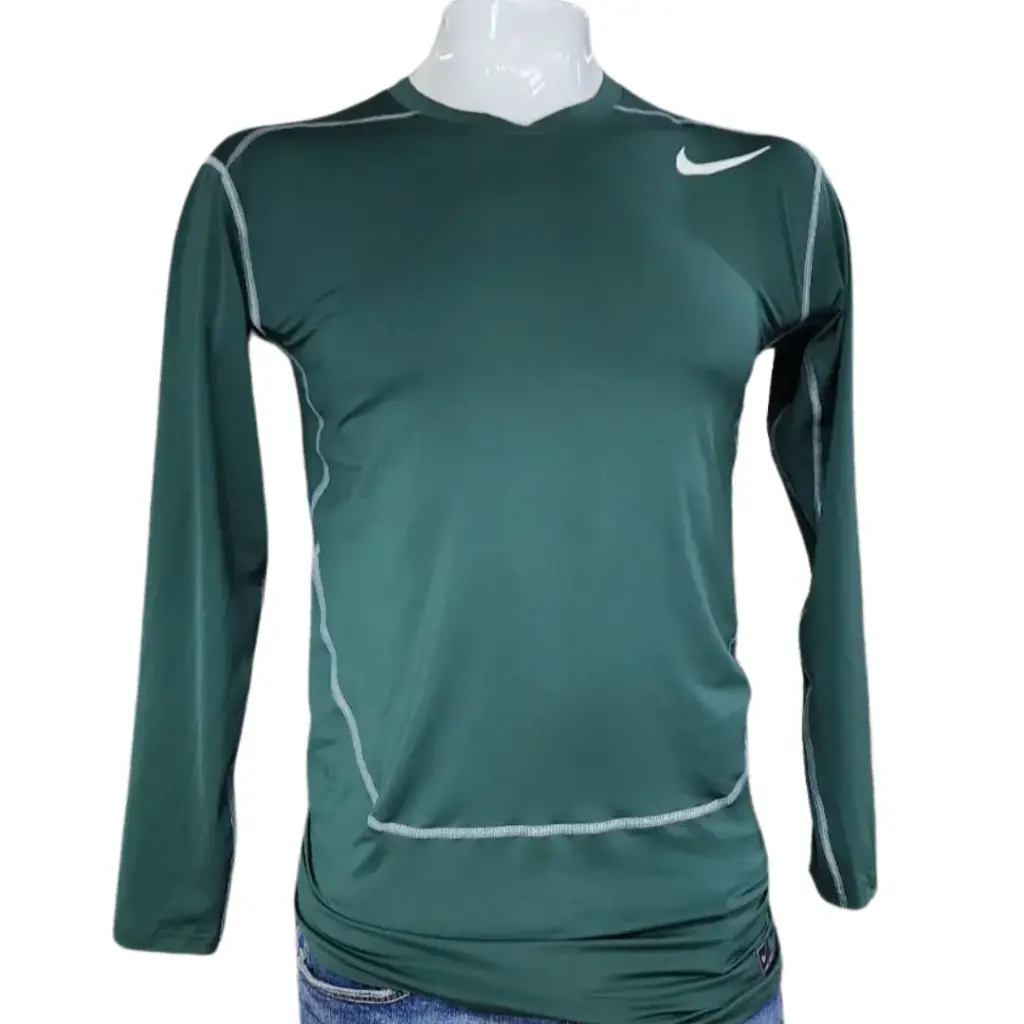 Playera manga larga NIKE  C Verde T XXL