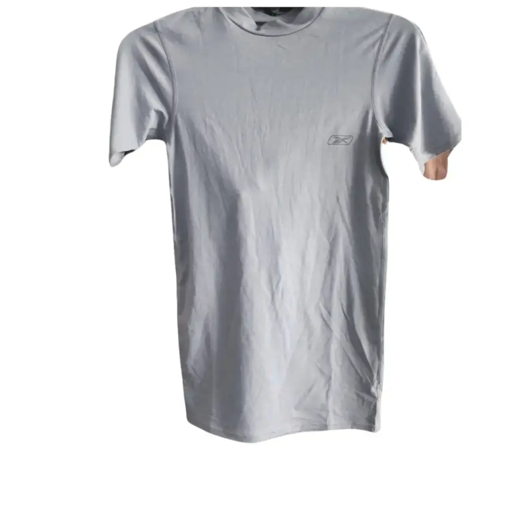 Playera Reebok  C Gris T S
