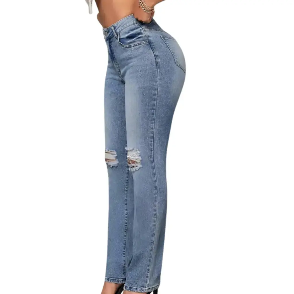 Pantalon De Mezclilla Fashion Nova C Azul T 8
