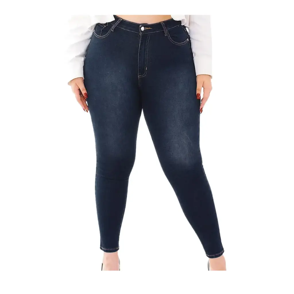 Pantalon De Mezclilla Fashion Nova C Azul marino T 11