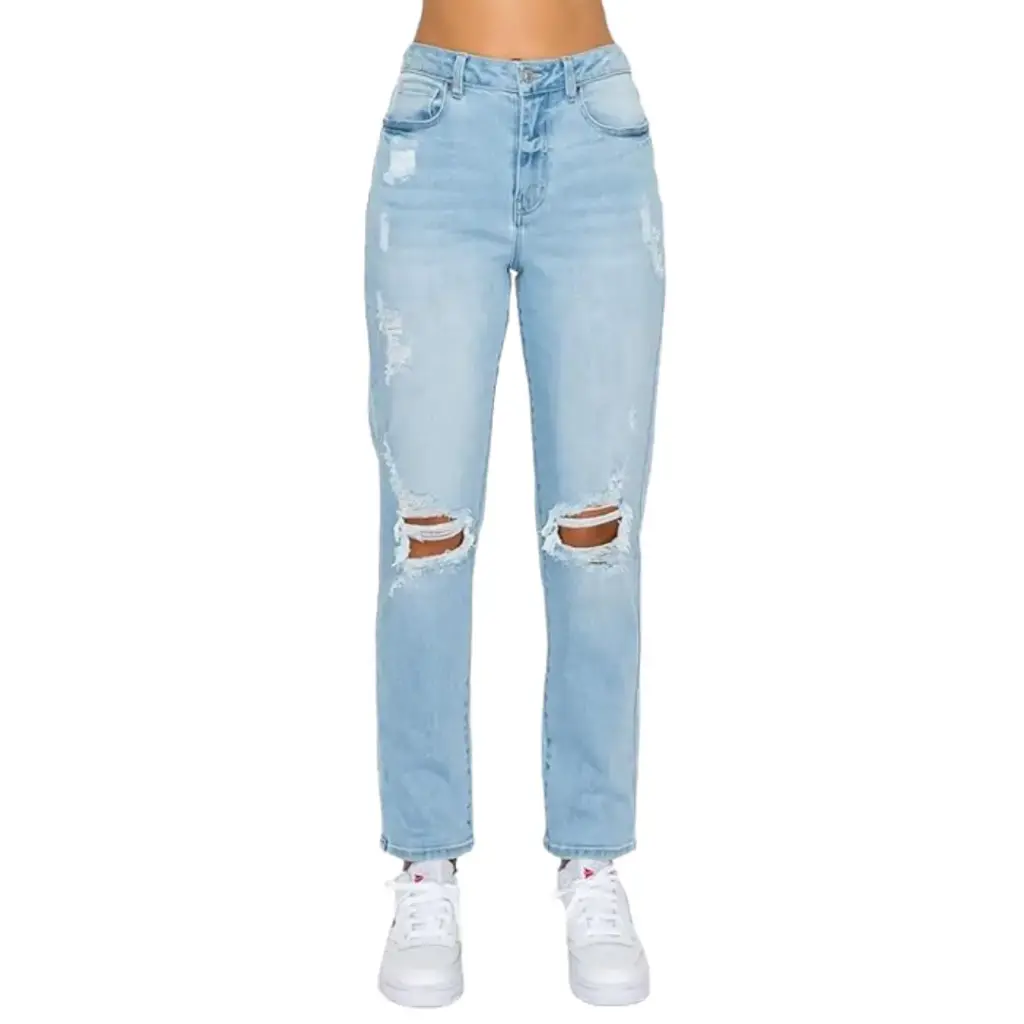 Pantalon De Mezclilla Fashion Nova C Azul T X