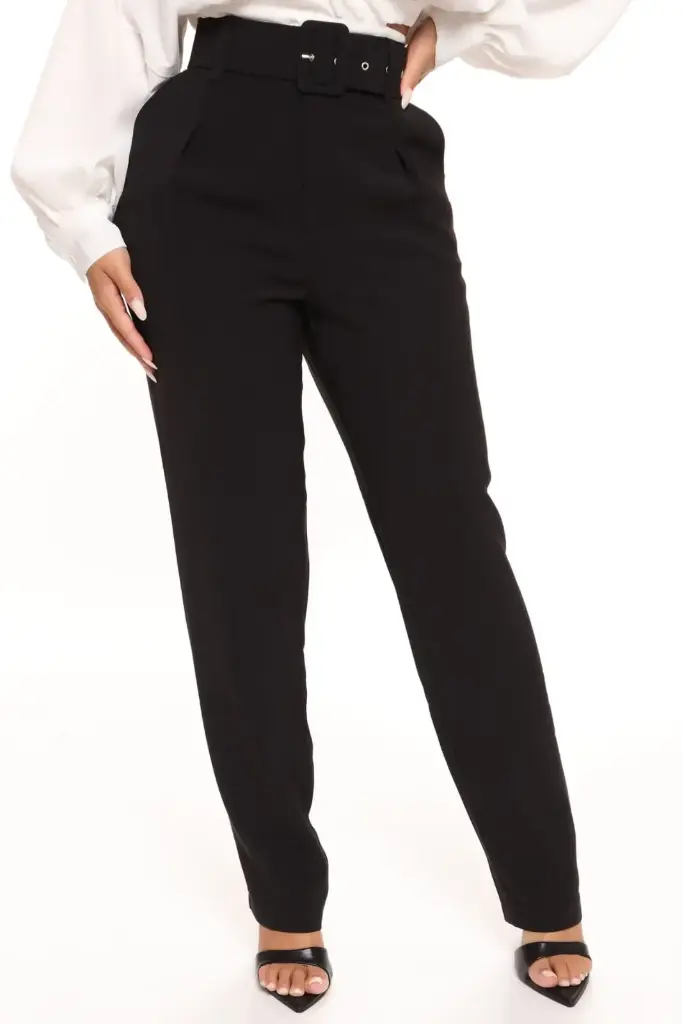 Pantalon  Fashion Nova C Negro T L