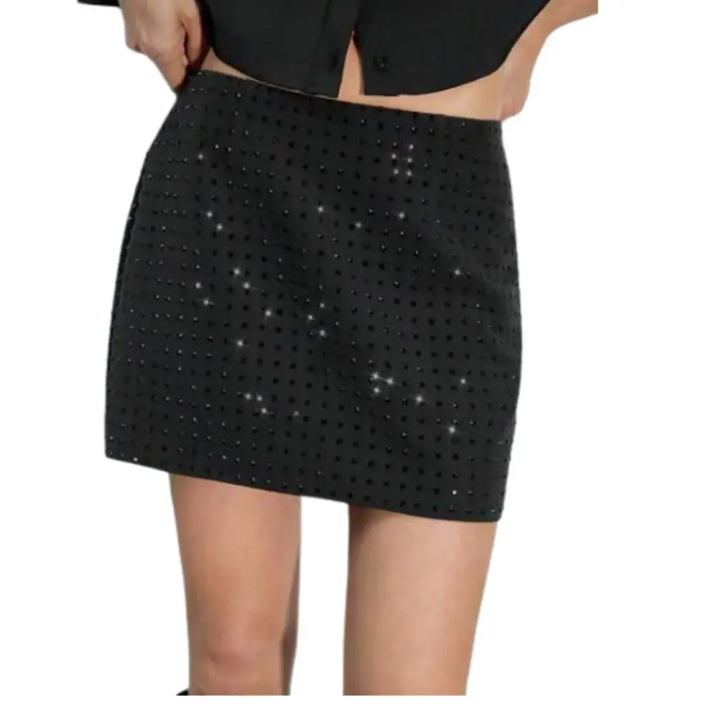 Falda Fashion Nova C Negro T S