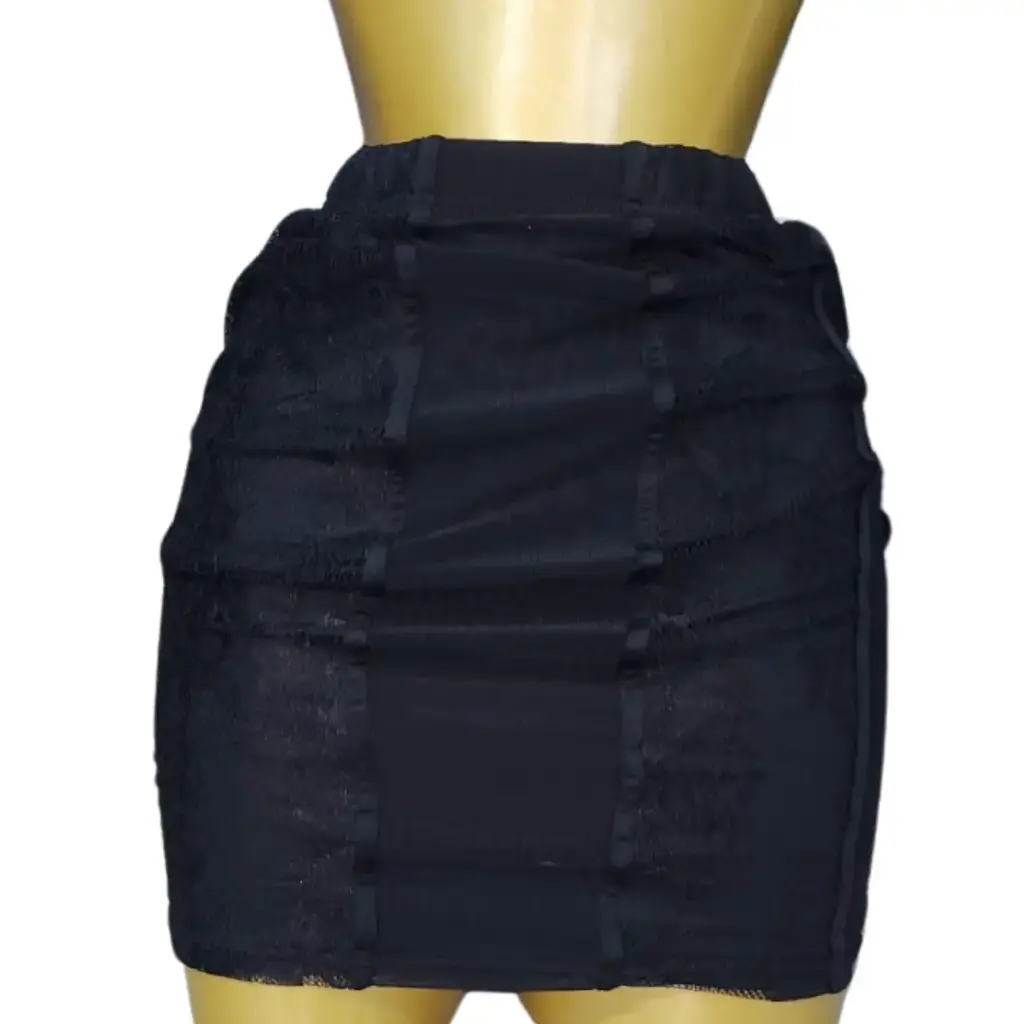 Falda Fashion Nova C Negro T S