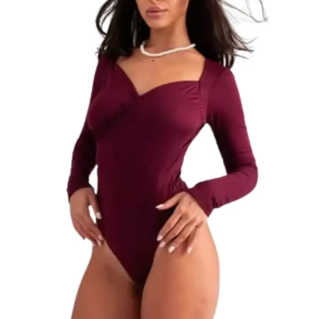 Panti Blusa Fashion Nova C Vino T 1XL