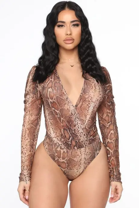 Panti Blusa Fashion Nova C  Leopardo T XL