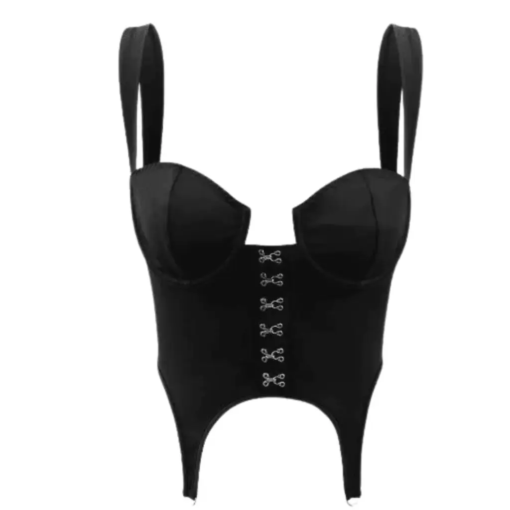 Crop Top Fashion Nova C  Negro T L