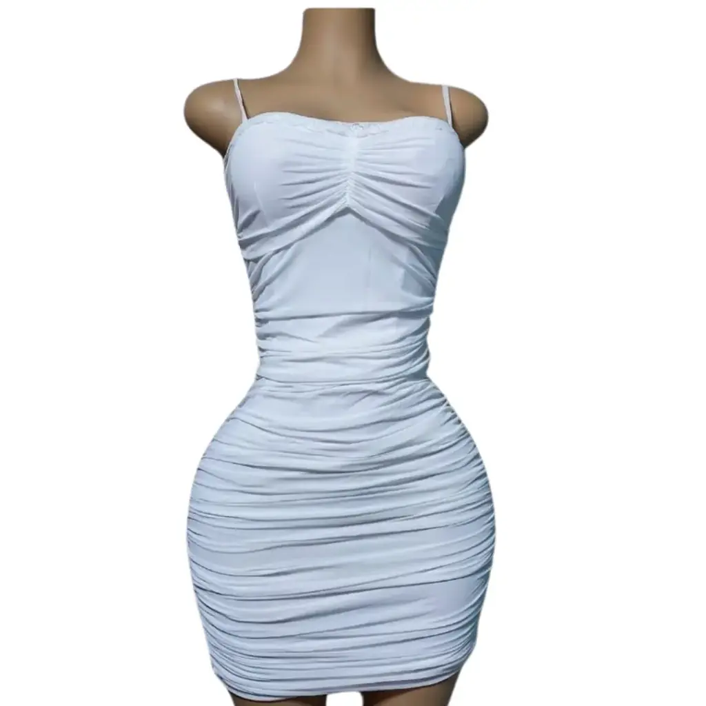 [113138] Vestido Fashion Nova C  Blanco T S