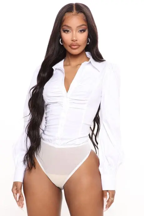 Panti blusa Fashion Nova C  Blanco T S