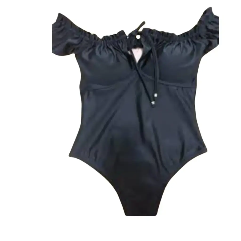[115297] Traje de baño 1 pieza Fashion Nova C  Negro T 2X