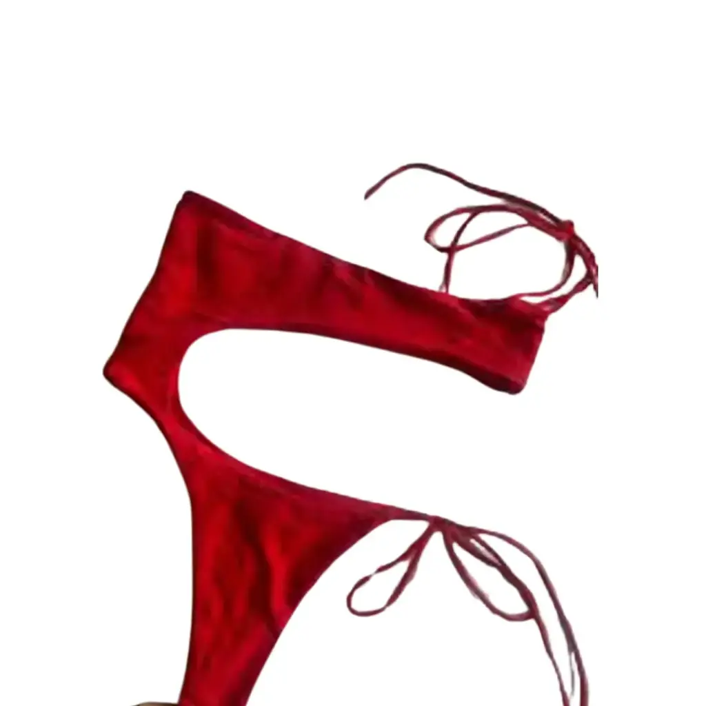 [115305] Traje de baño 1 pieza Fashion Nova C  Rojo T M