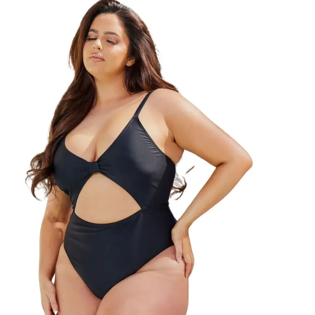 Traje de baño 1 pieza Fashion Nova C  Negro T L