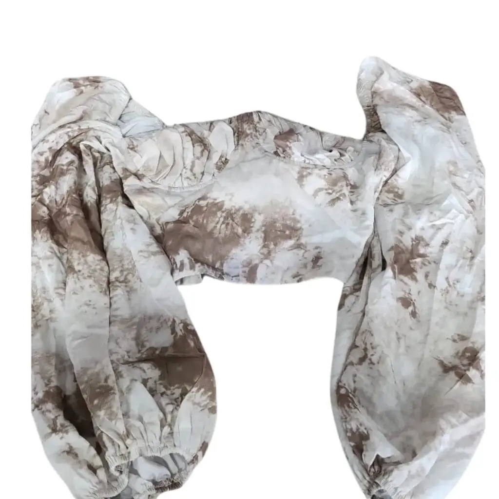 Crop Top Fashion Nova C Crema - cafe T L