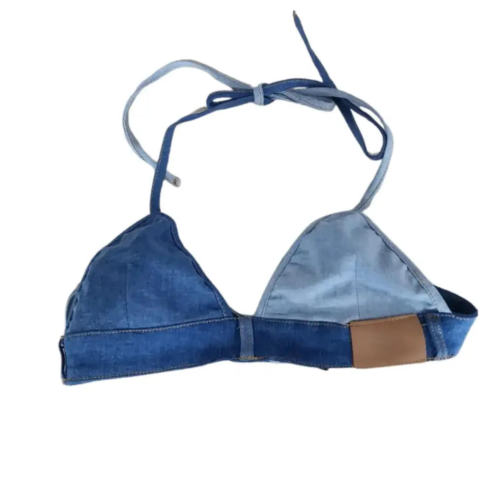 Top de Mezclilla Fashion Nova C Azul T M