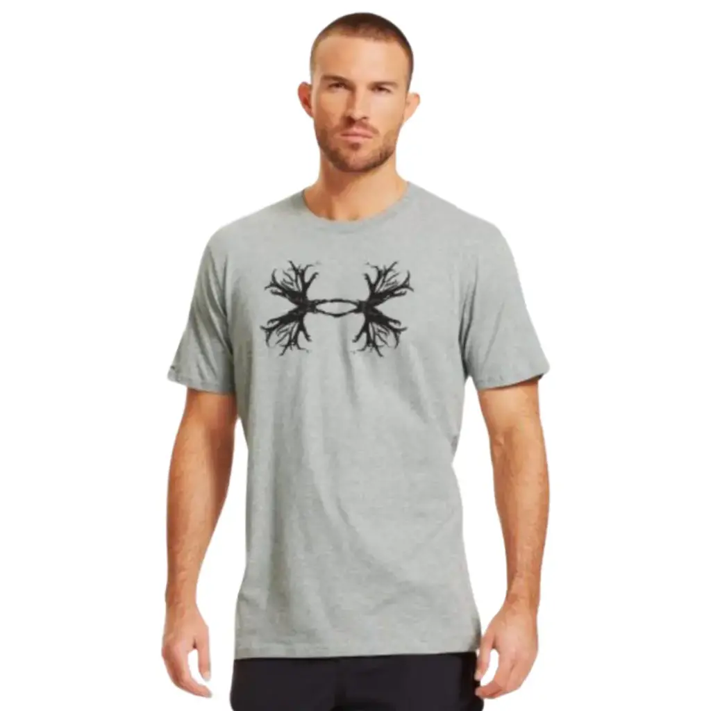 Playera Under Armour C Gris T S