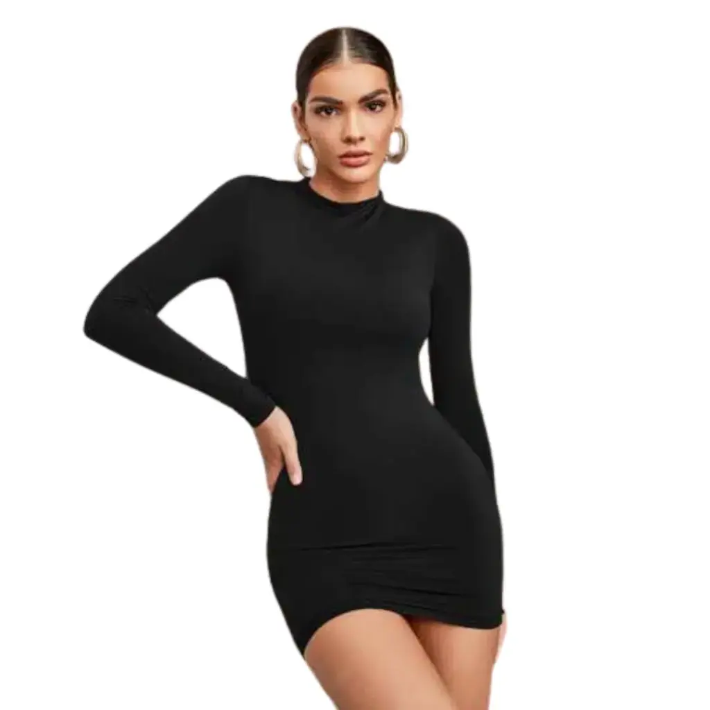 Vestido Fashion Nova C Negro T M