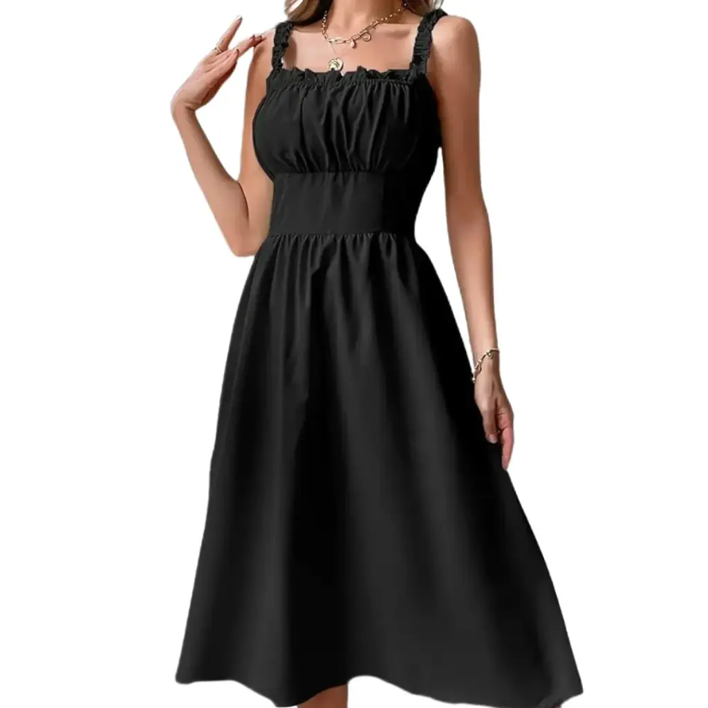 Vestido Time Tru C Negro T XS