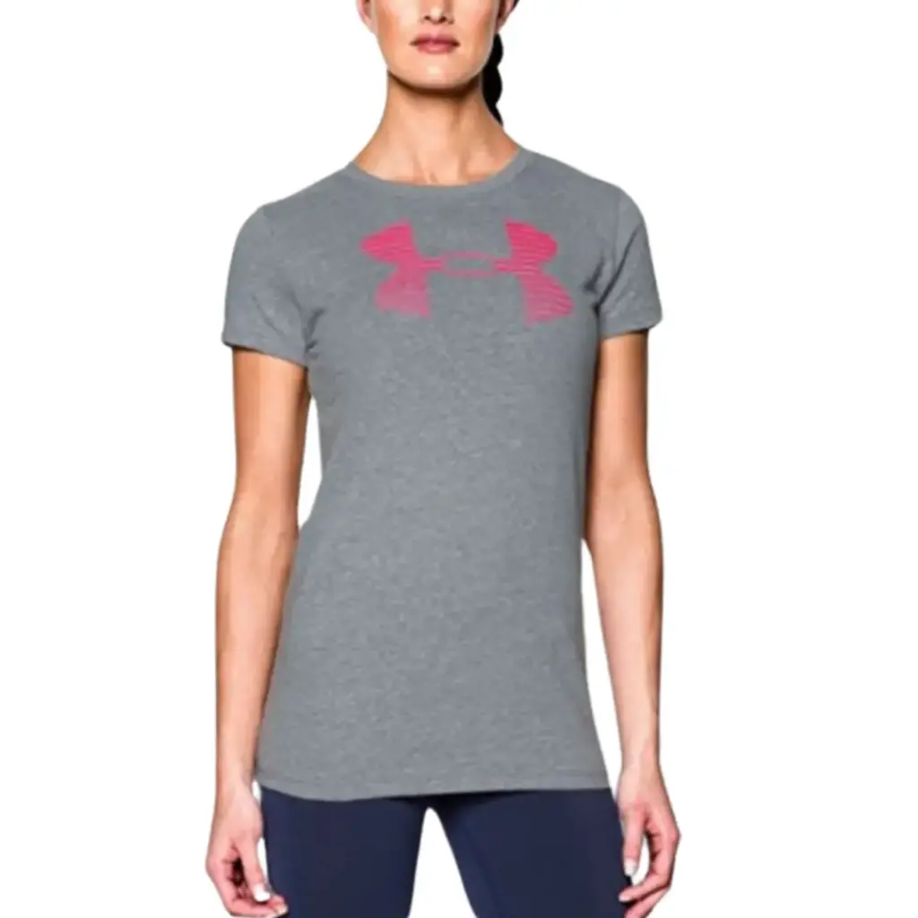 Playera Under Armour C Gris T L