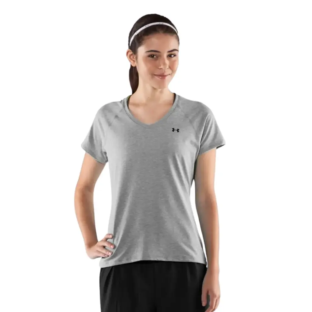 Playera Under Armour C Gris T S