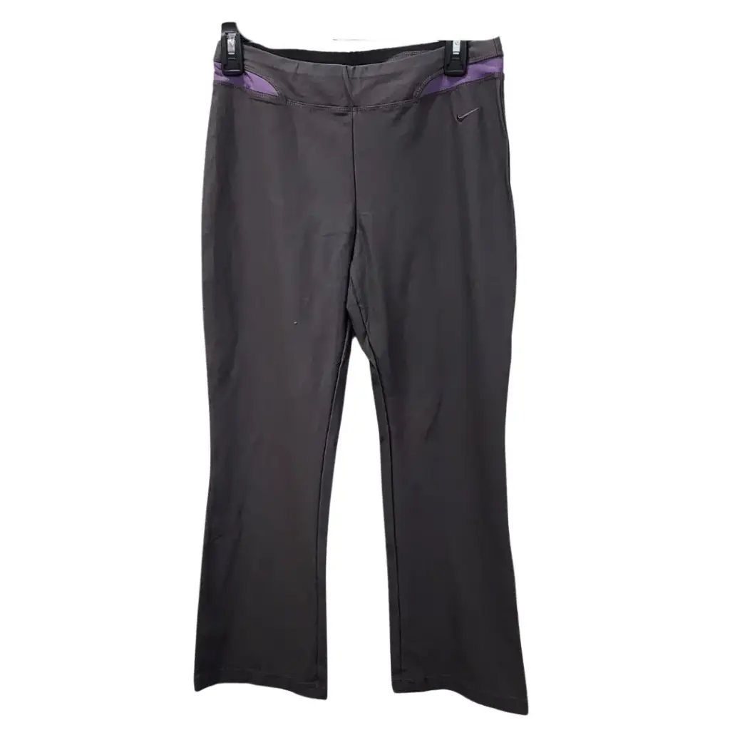 [066278] Licra NIKE corta C Gris - Morado T S