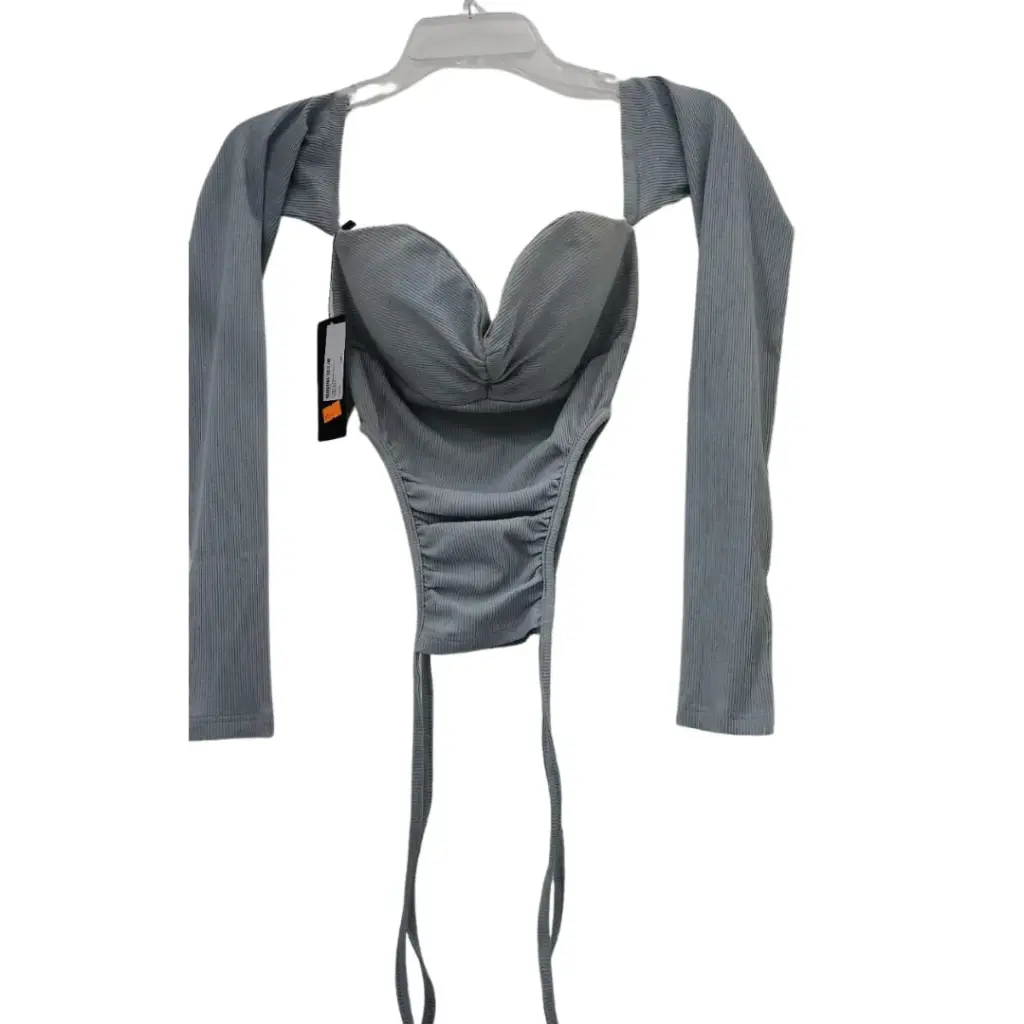 Crop top Fashion Nova C Verde Claro