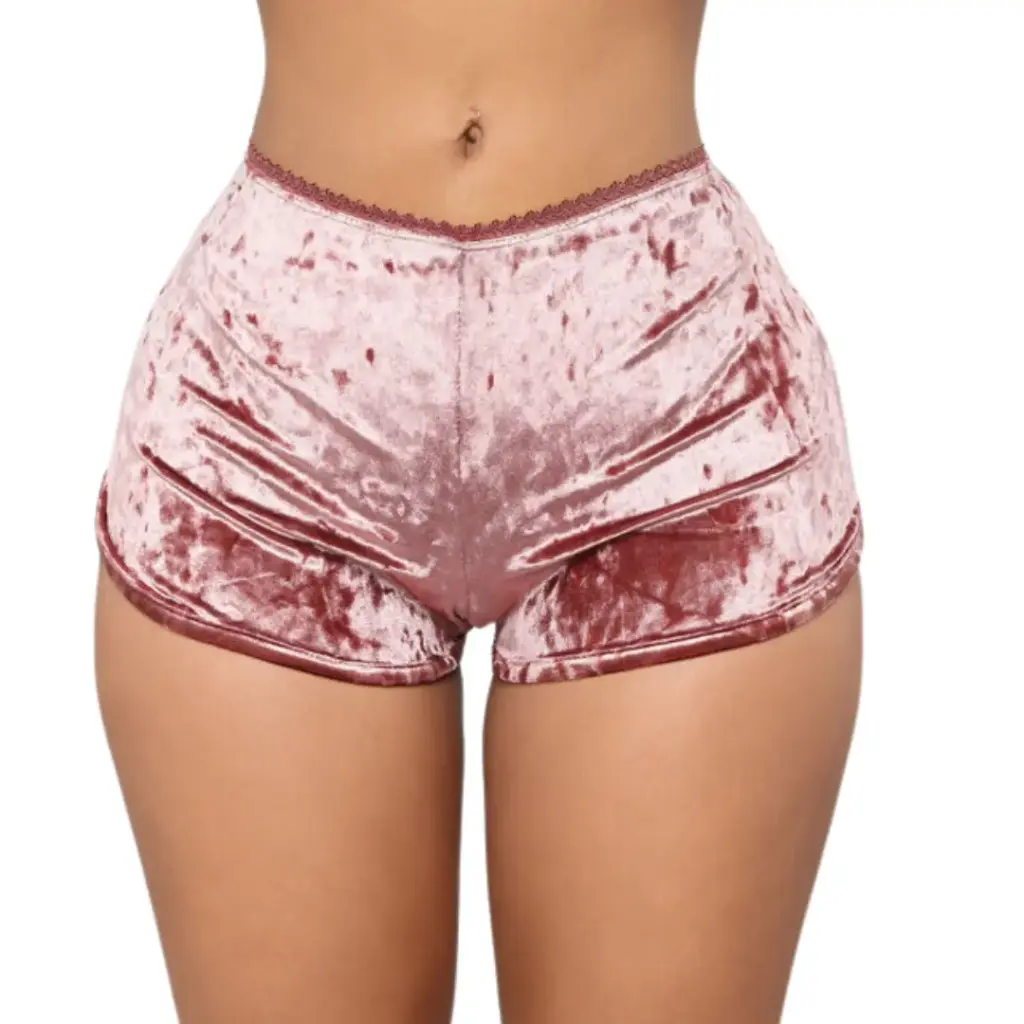 [114210] pijama 1 pieza calzon  Fashion Nova C palo de rosa T S