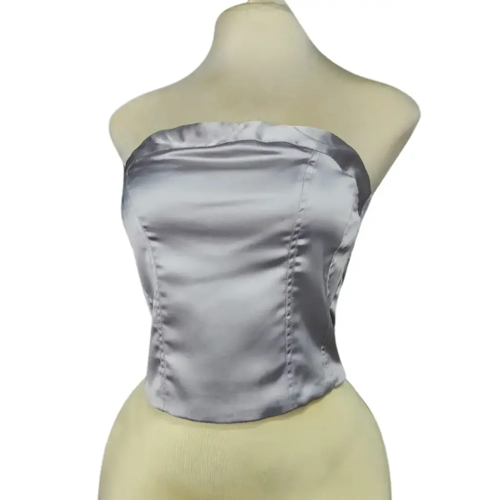 Crop top Wild fable C Gris T XXS