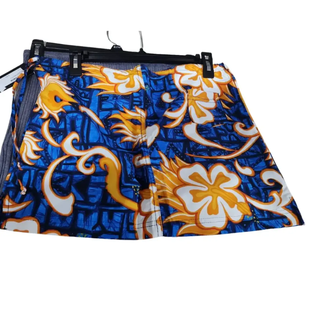 Falda Material girl C Azul - Naranja T L
