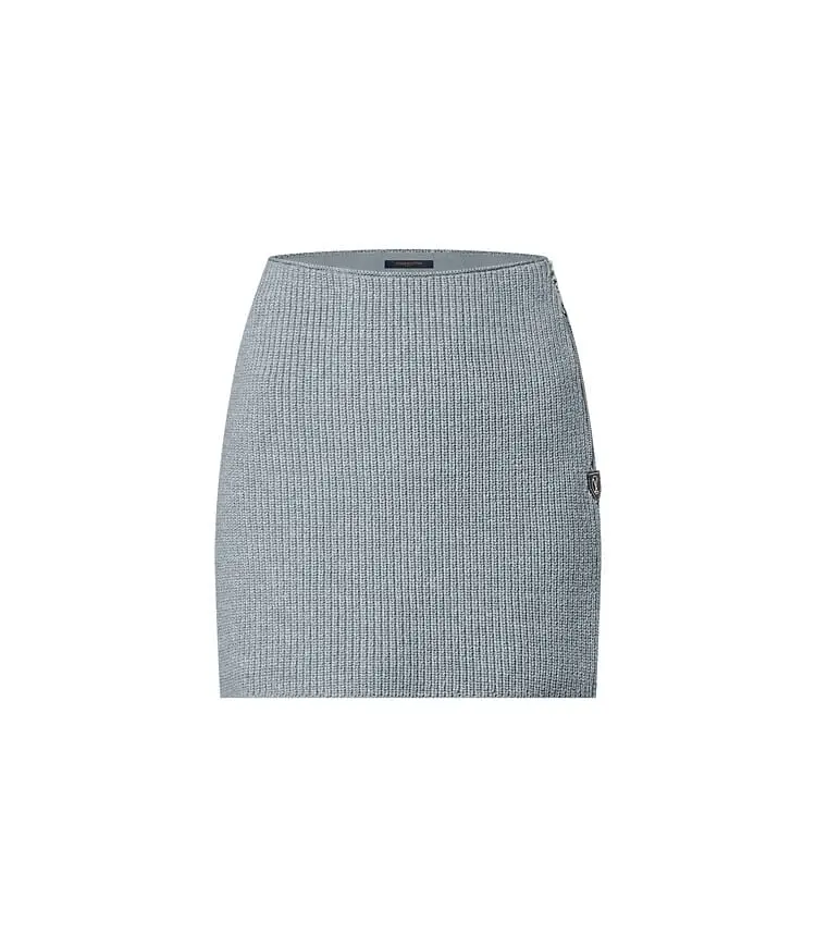 Falda tejida Wild fable C Gris T L