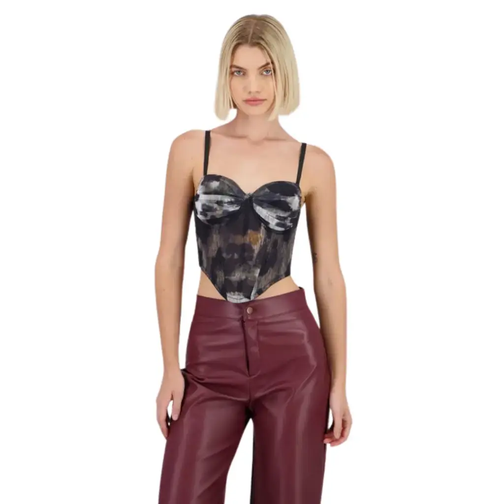 Corset Beyouty C Negro - Rojo T S