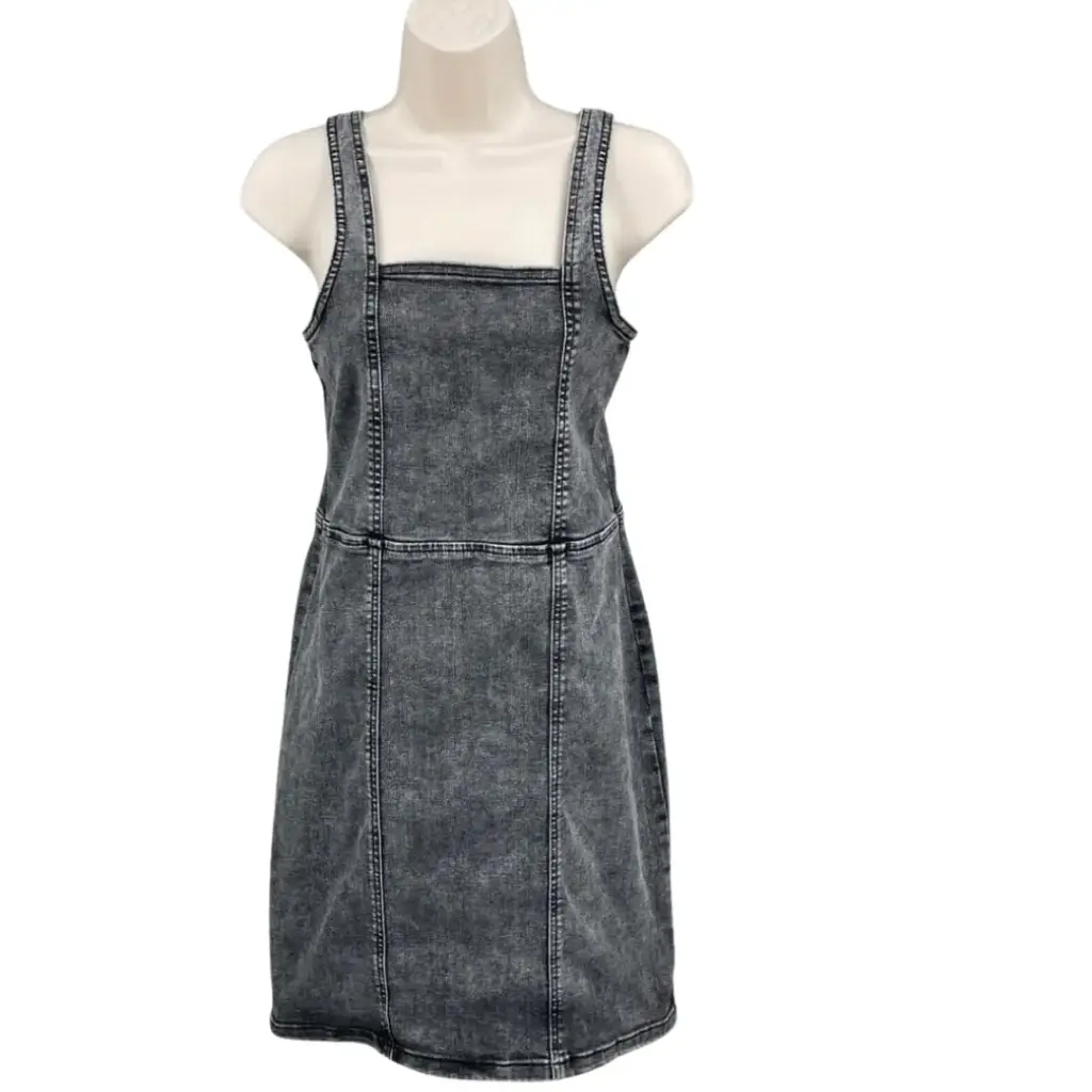 Vestido Jessica Simpson C Negro-Mezclilla T L 