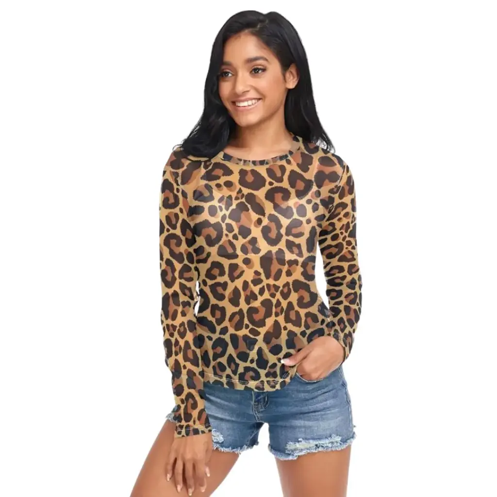 Blusa Edited C Leopardo T M