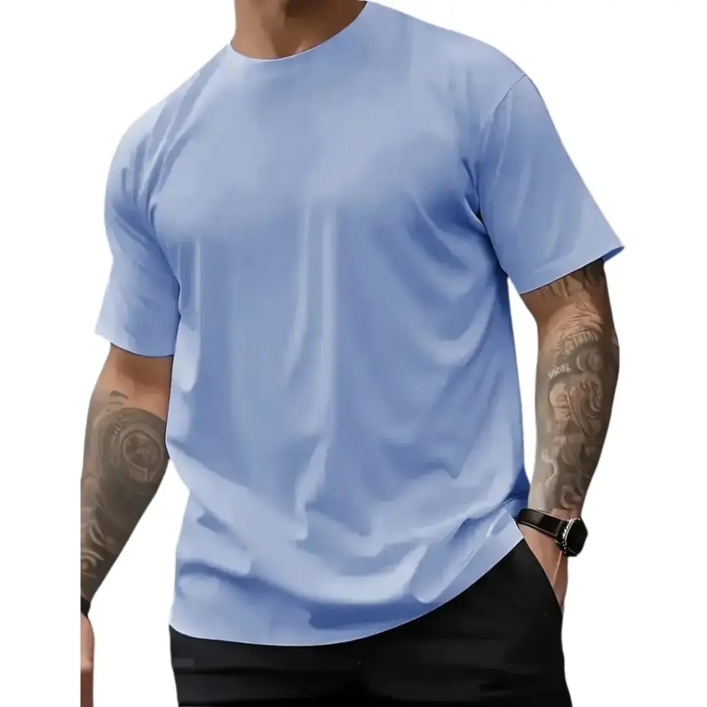 Playera Member´s Marcks C Azul Turquesa T XXL
