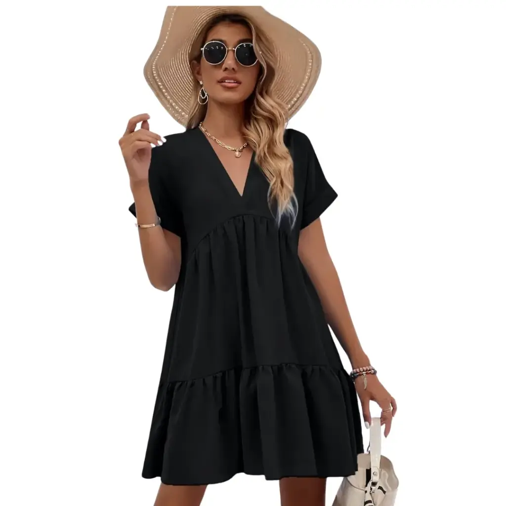 Vestido Steve Madden C Negro T XL