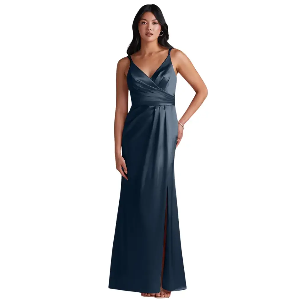 Vestido Azazie C Dark Navy T 22