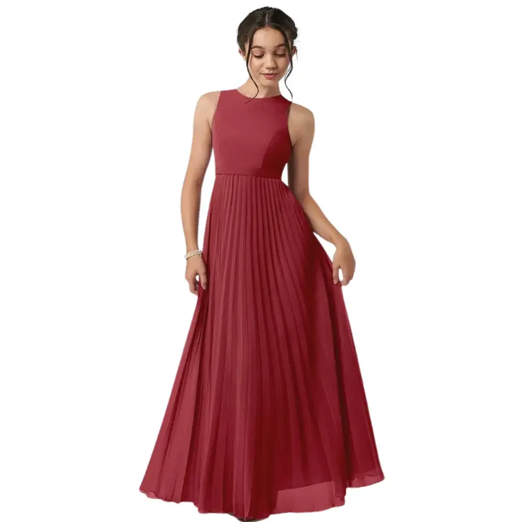 Vestido Azazie C Ladrillo T 16