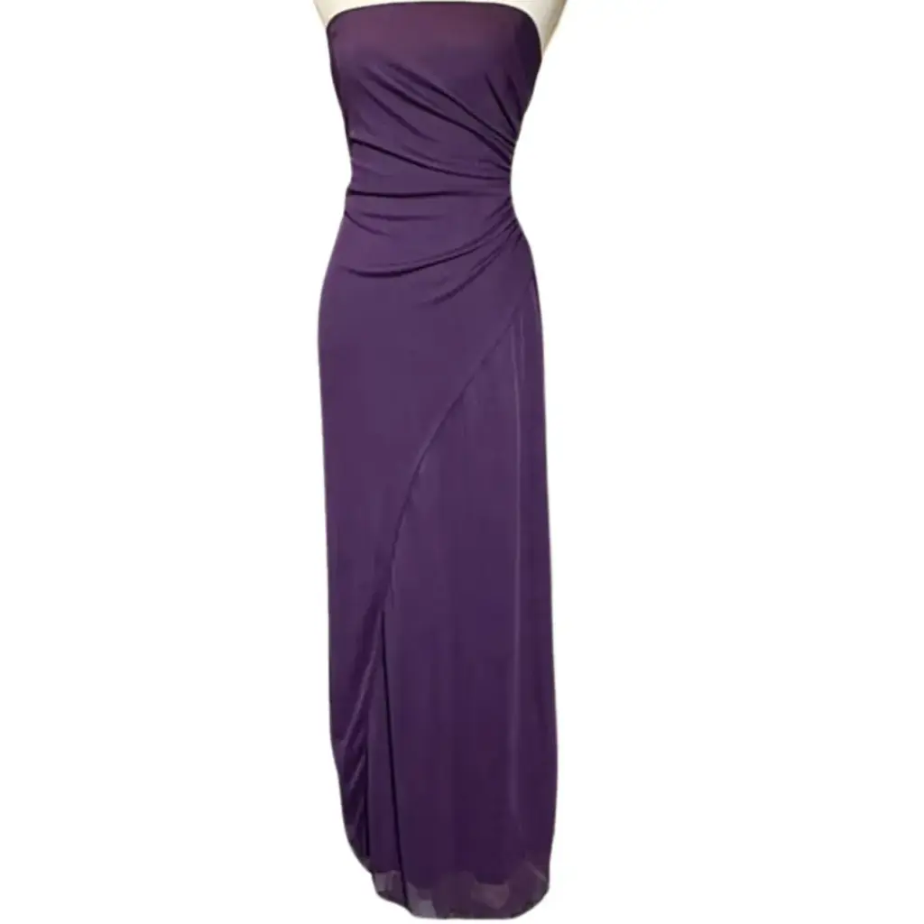 Vestido Azazie C Morado T M